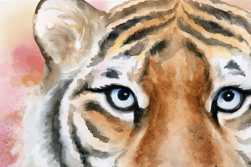 tiger-clipart-watercolor