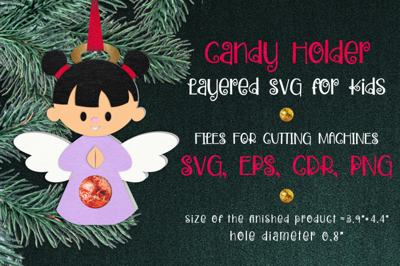 angel-girl-christmas-ornament-candy-holder-template-svg