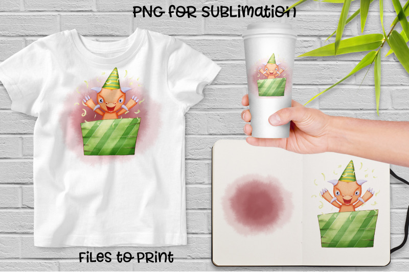 dino-party-sublimation-design-for-printing