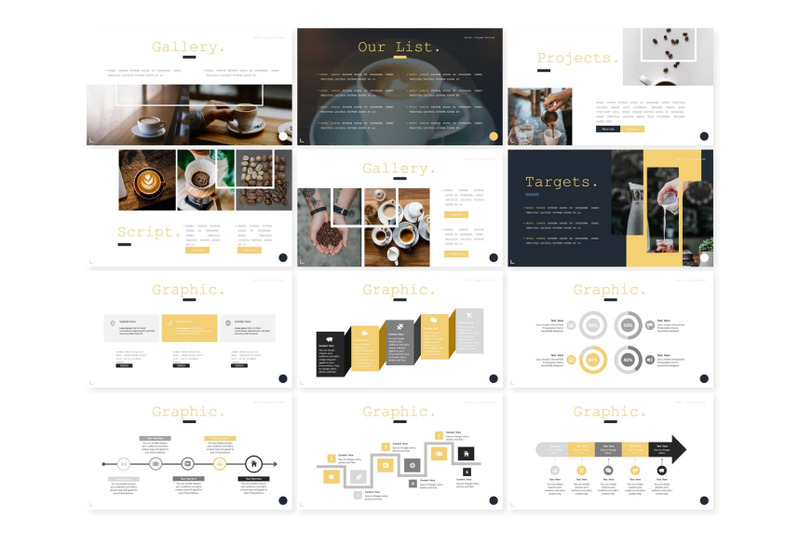 coffees-google-slide-template