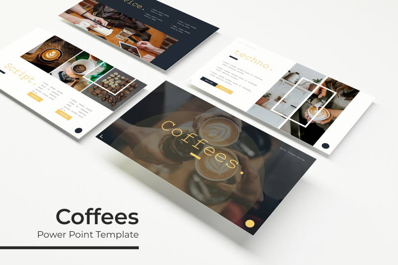 coffees-power-point-template