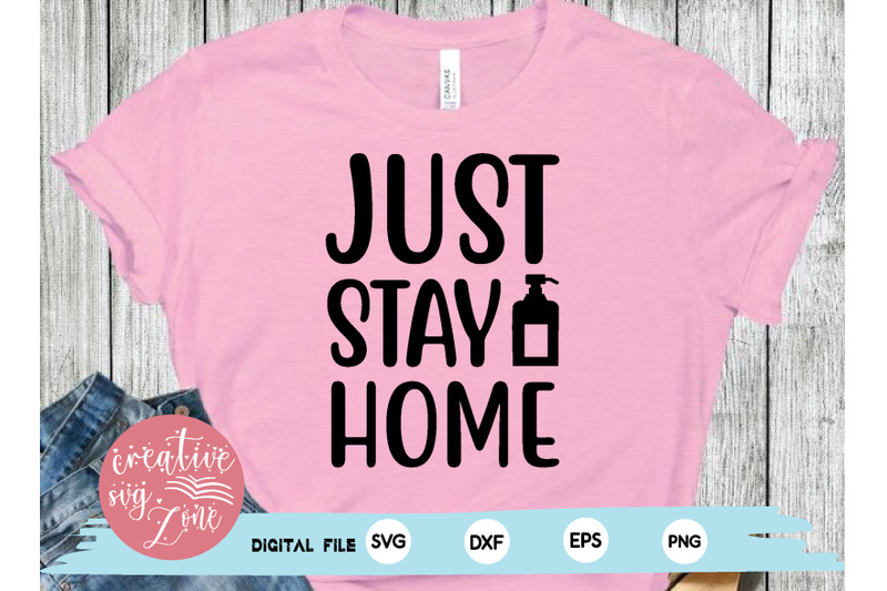 just-stay-home-svg