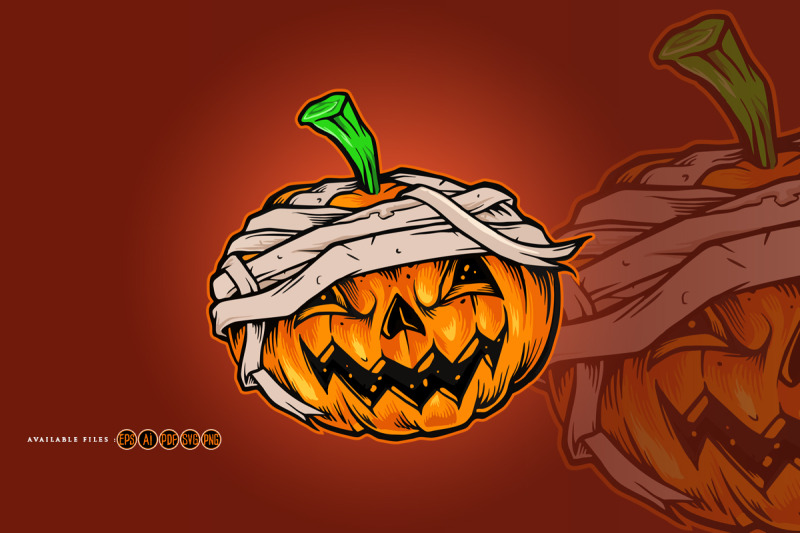 pumpkins-halloween-mascot-horror