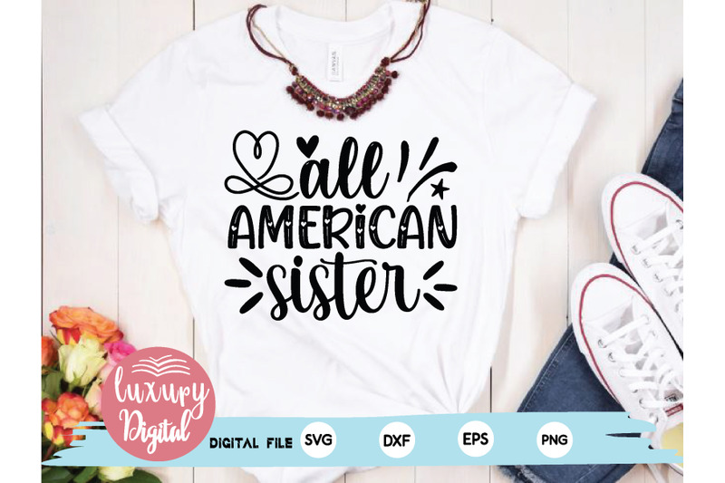 all-american-sister-svg