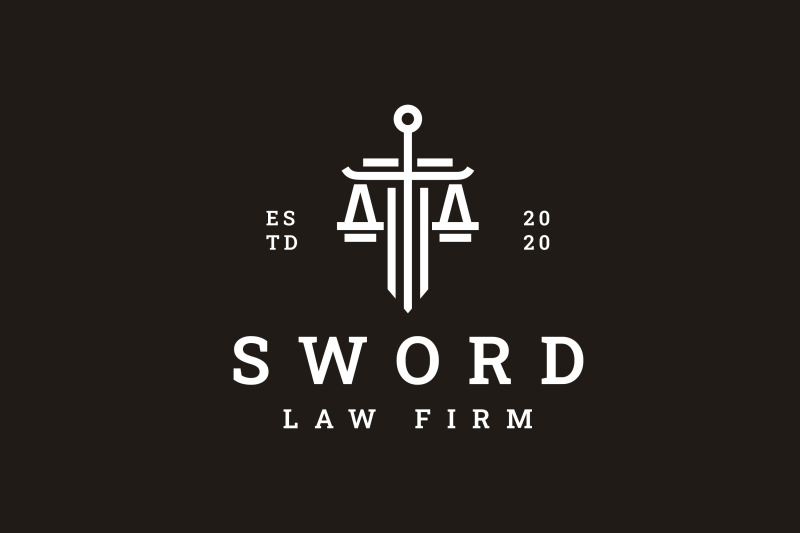 law-firm-logo-with-sword-universal-legal-lawyer-sword