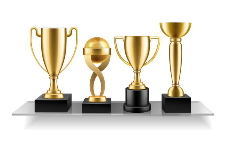 cup-on-shelf-trophy-golden-cup-awards-on-glass-shelves-competitions