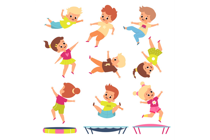 children-jumping-on-trampolines-cartoon-boys-and-girls-in-different-f