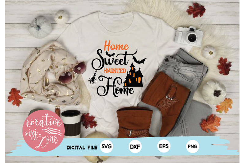 home-sweet-haunted-home-svg