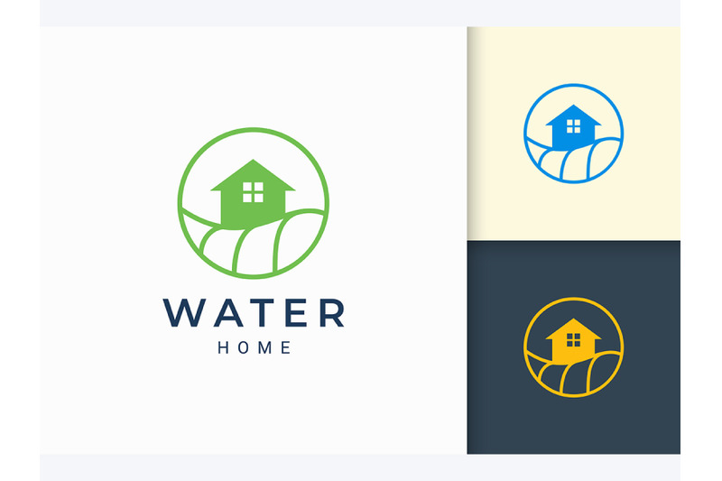 beach-apartment-logo-with-ocean-wave