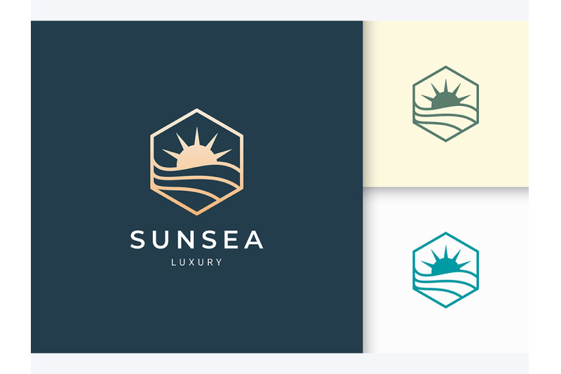 pool-logo-with-ocean-and-sun