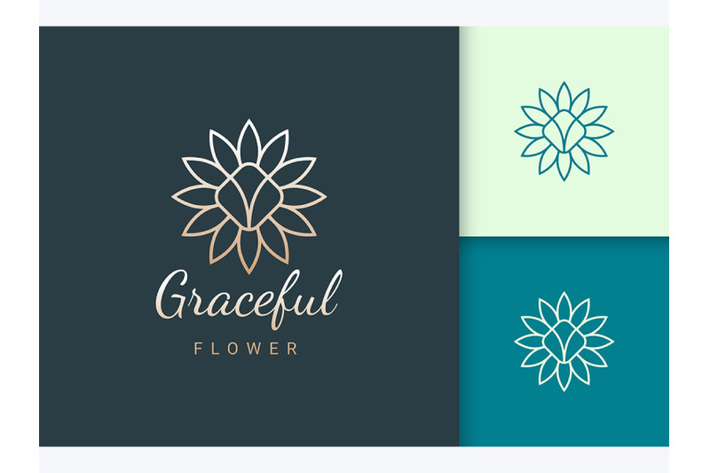 luxury-flower-logo-template