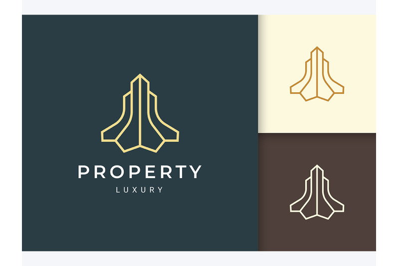 apartment-or-resort-logo-template