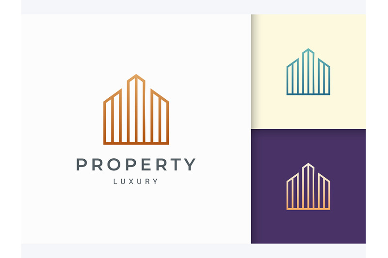 home-or-resort-logo-template