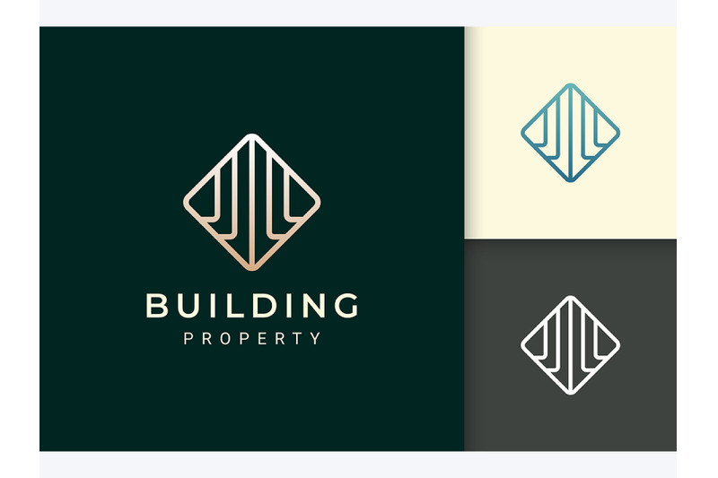 hotel-or-apartment-logo-in-simple-shape