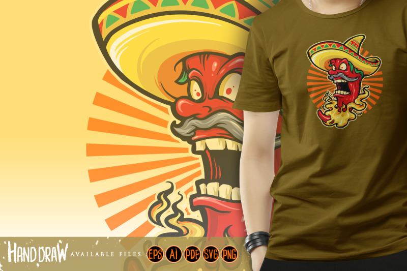 mexican-red-hot-chili-pepper-with-hat-mascot-logo