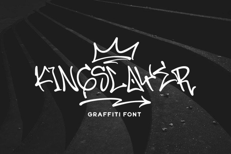 kingslayer-graffiti-font