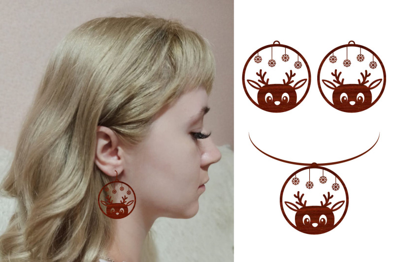 cute-deer-earrings-and-pendant-pattern-svg-cutting-files