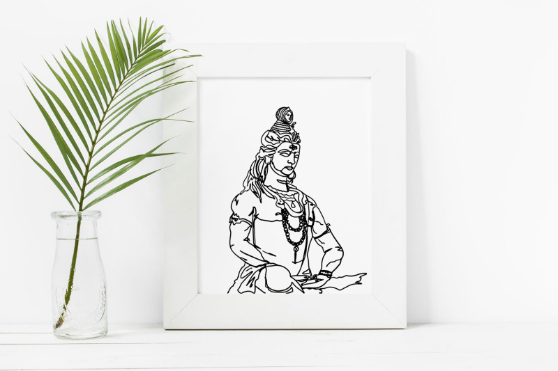 lord-shiva-one-line-drawing-svg-eps-png