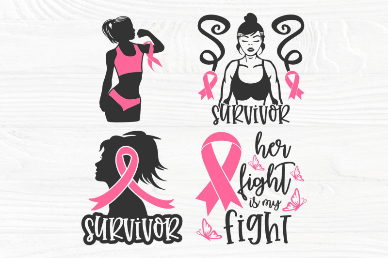 breast-cancer-svg-bundle-strong-woman-svg-fight-cancer-svg-pink-rib