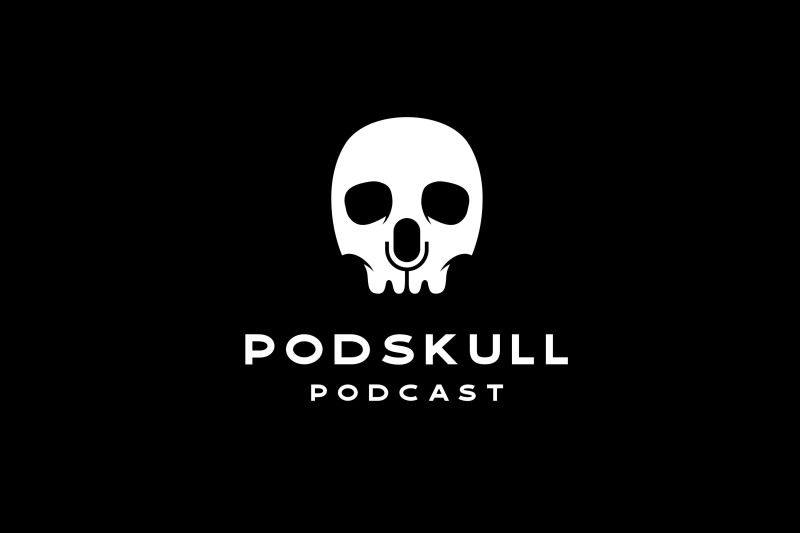 skull-skeleton-with-mic-as-negative-space-for-podcast-logo-design