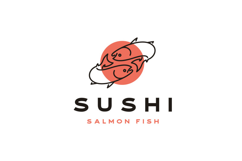 salmon-poke-bar-logo-design-inspiration-vector