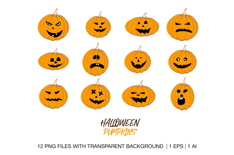 12-pumpkin-faces-clipart-halloween-pumkins