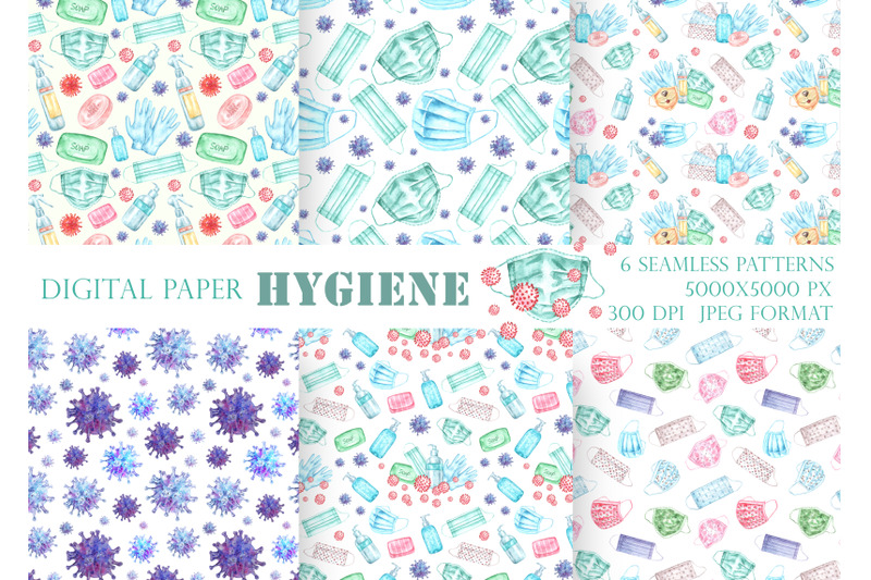 covid-seamless-pattern-quarantine-health-prevention-hygiene