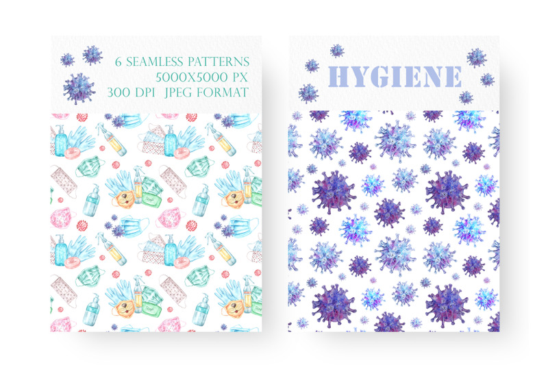 covid-seamless-pattern-quarantine-health-prevention-hygiene