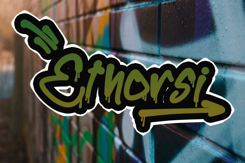 enterwise-graffiti-font