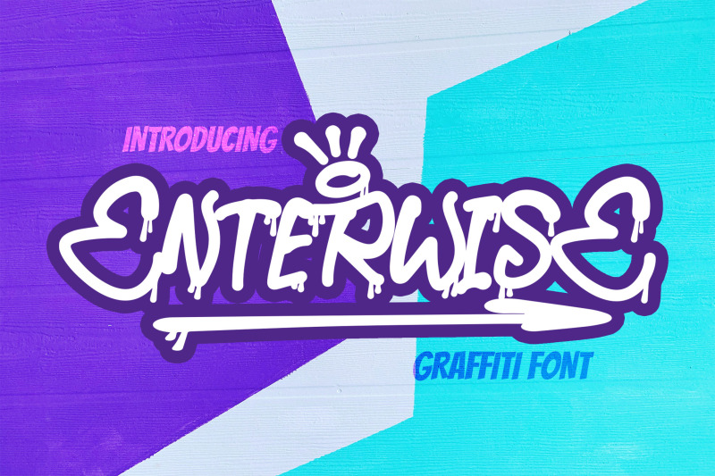 enterwise-graffiti-font
