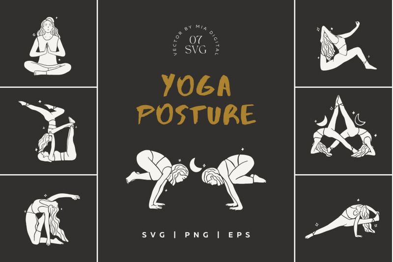 meditation-abstract-yoga-posture-illustrated-icons