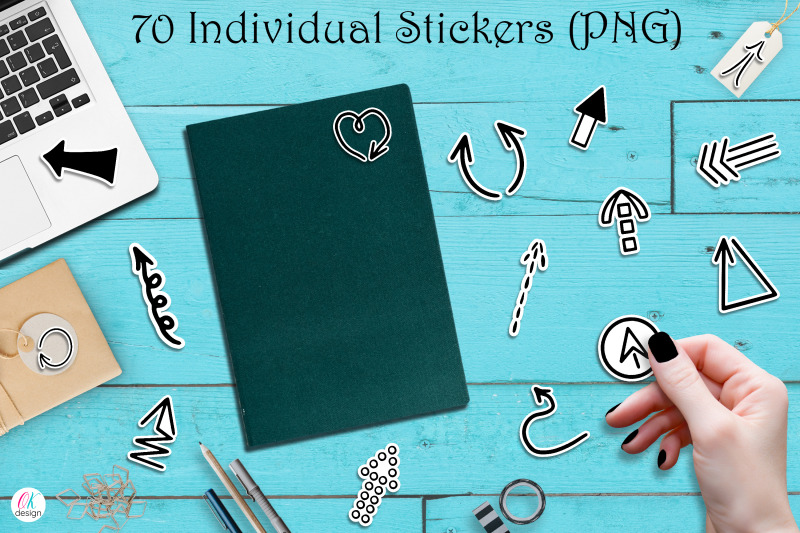 arrows-printable-stickers-bundle-70-designs-png-jpeg-pdf