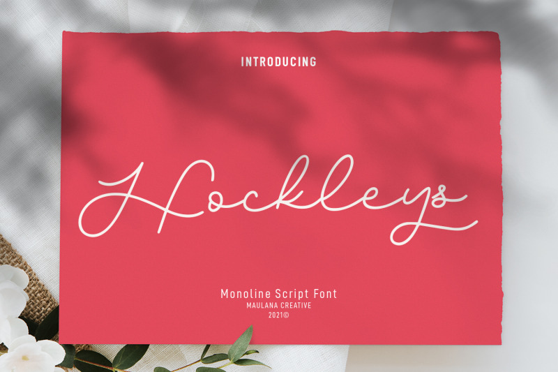 hockleys-script-font