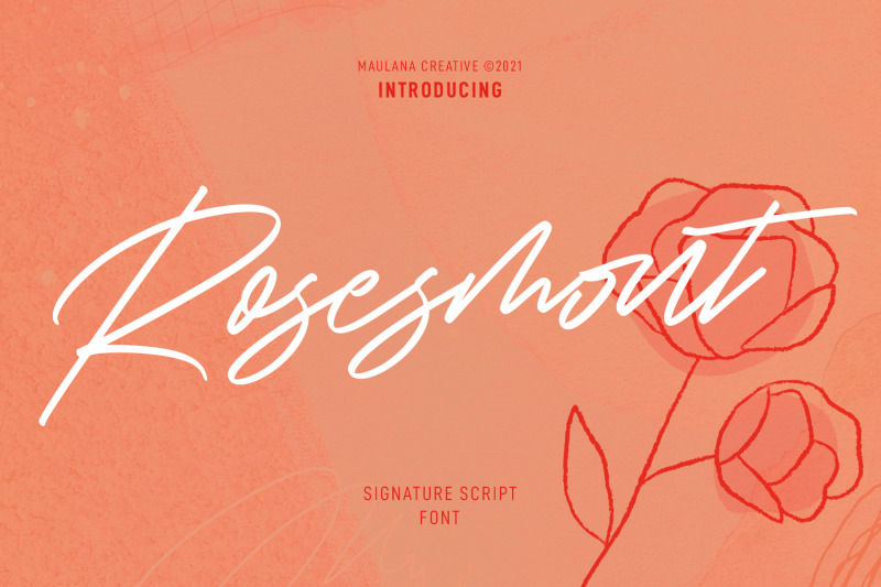 rosesmont-signature-script-font