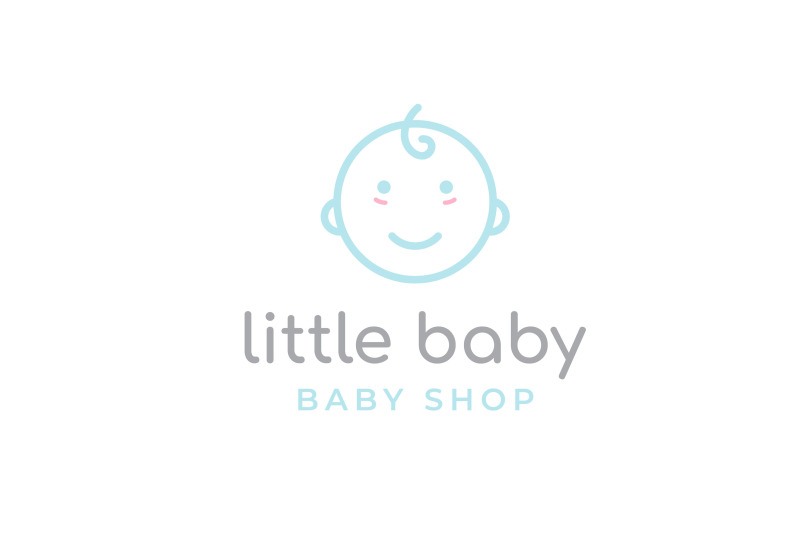 cute-happy-baby-toddler-babies-logo-design