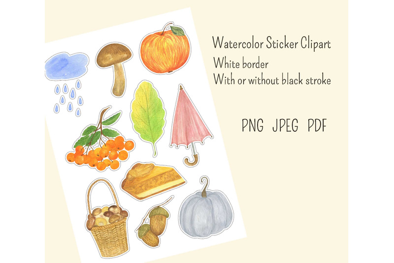 autumn-watercolor-sticker-pack