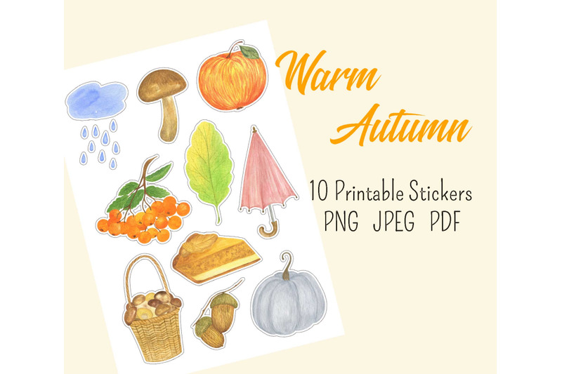 autumn-watercolor-sticker-pack