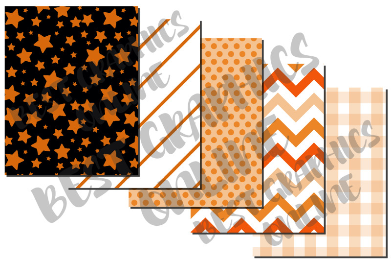 orange-and-black-halloween-background-digital-papers-pack
