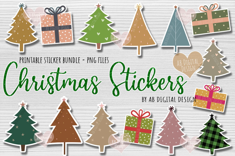 printable-christmas-packaging-stickers-modern-christmas-trees