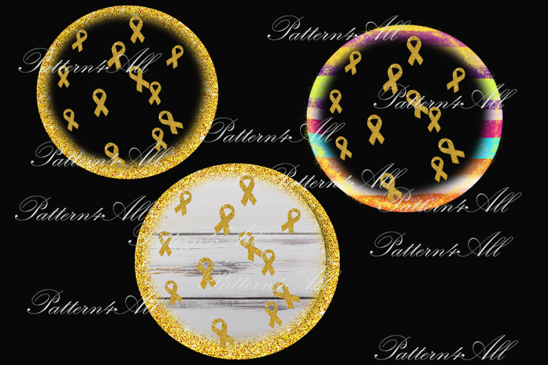 circle-frame-png-childhood-cancer-clipart-gold-ribbon-pn-childhood-png