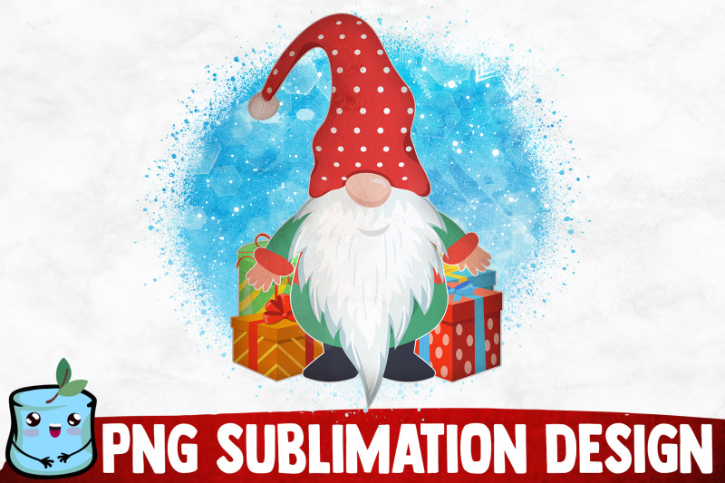 christmas-gnome-sublimation-design