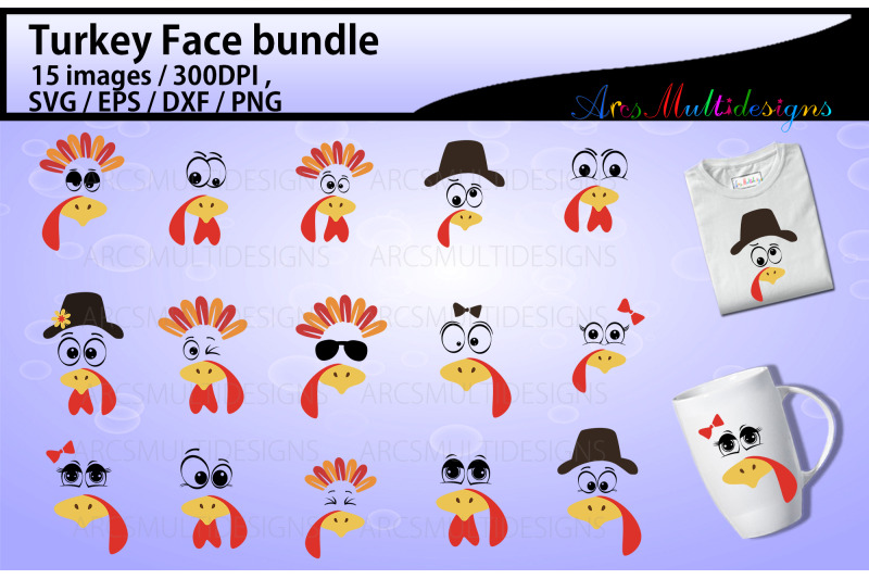 turkey-face-bundle