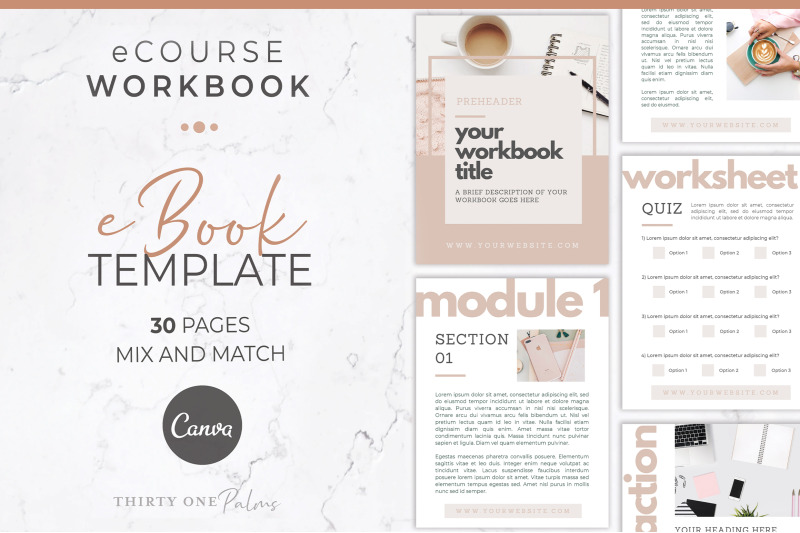 workbook-template-for-canva-blush