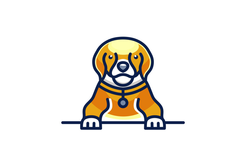 cute-dog-logo-design-vector-illustration