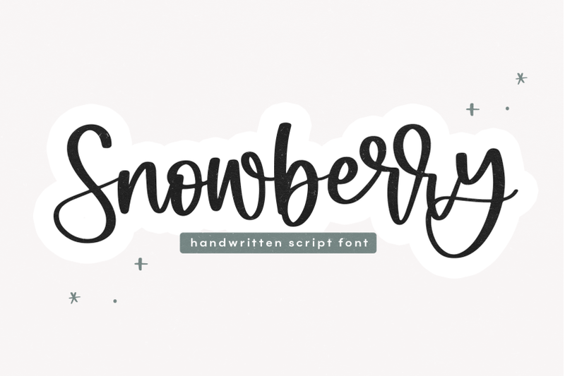 snowberry-handwritten-script-font