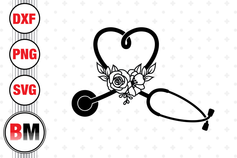 stethoscope-flower-png-files