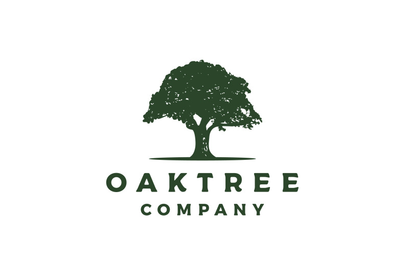 vintage-retro-oak-banyan-maple-tree-service-logo-design