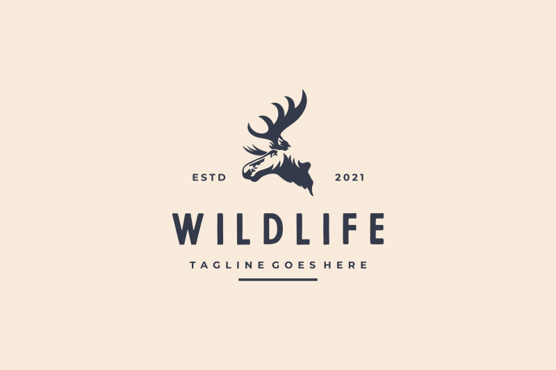 moose-deer-head-silhouette-vector-logo-illustration-design