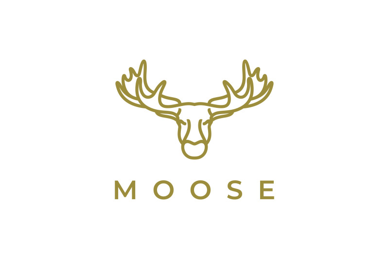 moose-deer-line-art-logo-vector-icon-illustration-design