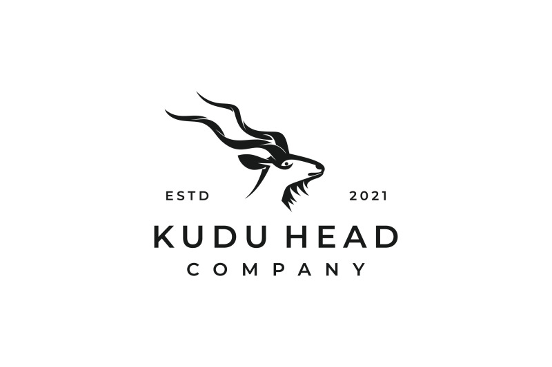 kudu-logo-design-vector-illustration